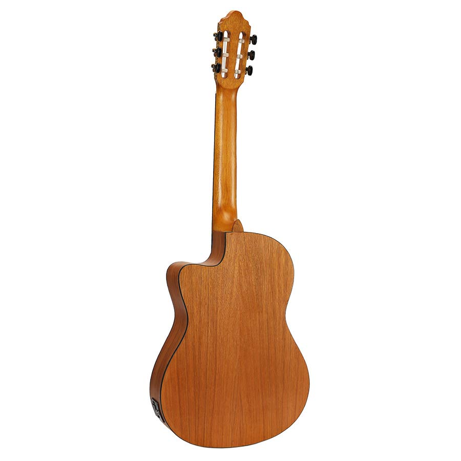 Valencia VC304CE 4/4 Elektro-klasszikus gitár, natúr felület