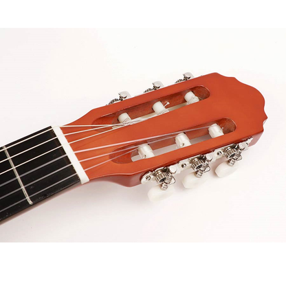 TurboVoice CG44 4/4 Klasszikus gitár, natúr fényes felület