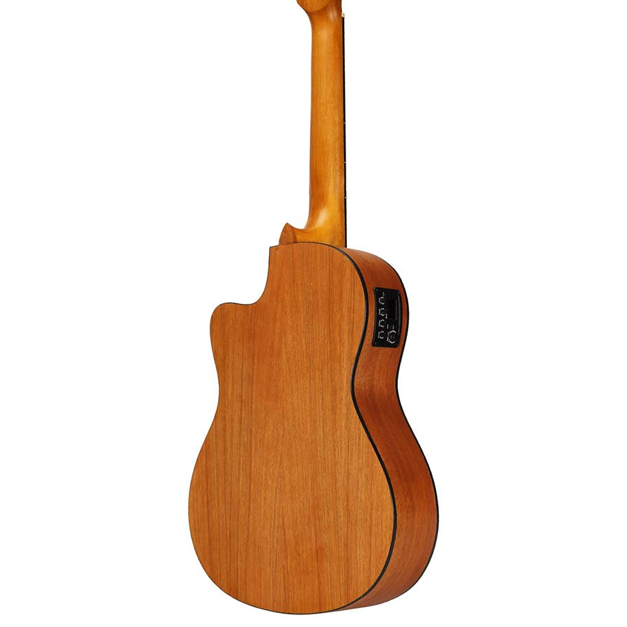 Valencia VC304CE 4/4 Elektro-klasszikus gitár, natúr felület