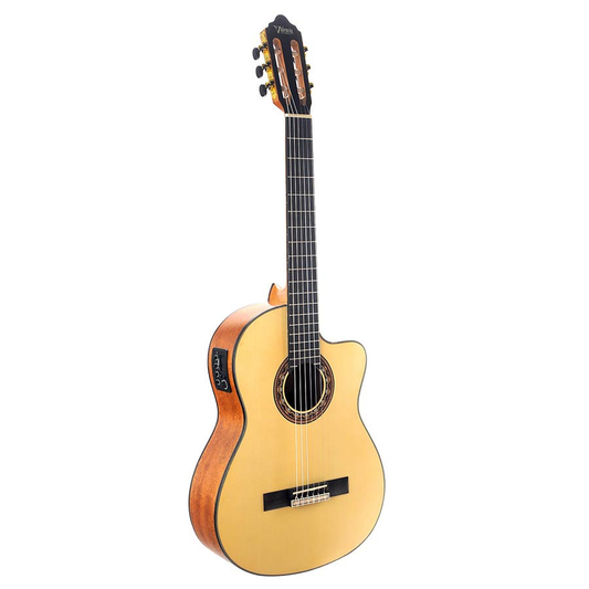 Valencia VC304CE 4/4 Elektro-klasszikus gitár, natúr felület