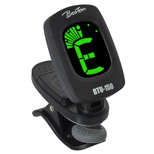 Boston BTU150 univerzális kromatikus hangológép, csiptetős, Auto On/Off, Többszínű kijelző