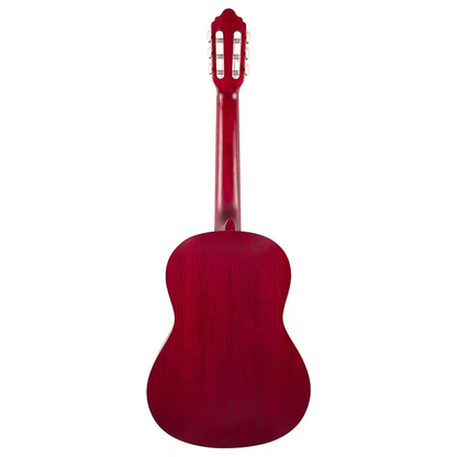 Valencia VC203TWR 3/4 Klasszikus tanuló gyerek gitár, Wine Red Piros