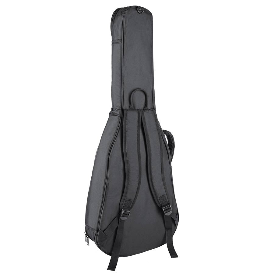 Boston W102 akusztikus gitártok, 10 mm-es bélés, vízhatlan nylon, fekete