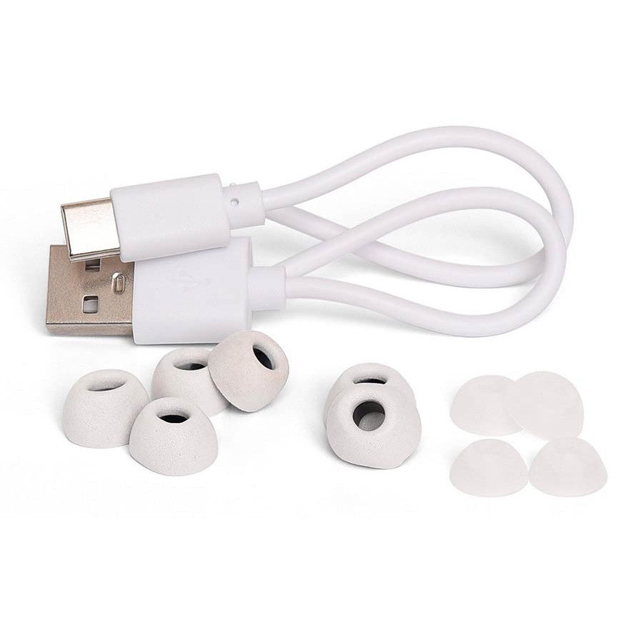Soho W1WH vezeték nélküli fülhallgató Power Bank funkcióval, Fehér