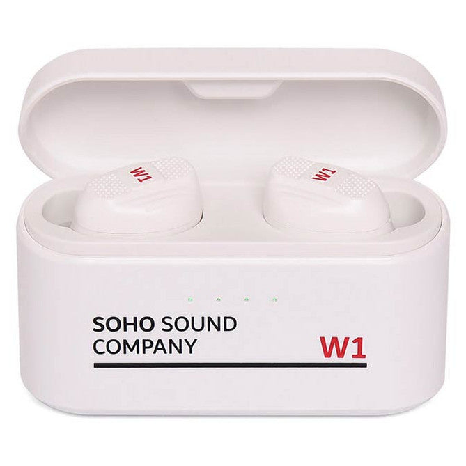 Soho W1WH vezeték nélküli fülhallgató Power Bank funkcióval, Fehér