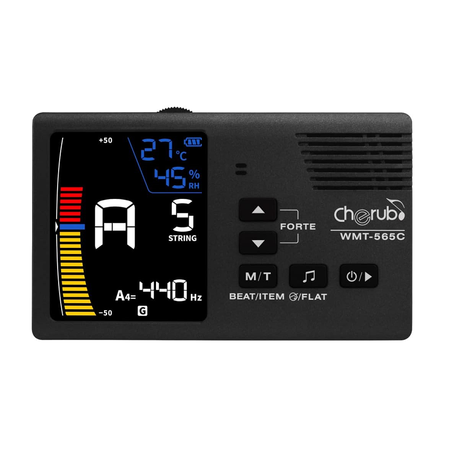 Cherub WMT565C metronóm, hangológép, hőmérő és páratartalommérő 5-az-1-ben