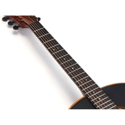 Bromo BAT9MEBK elektroakusztikus gitár, fekete, dreadnought Tahoma sorozat