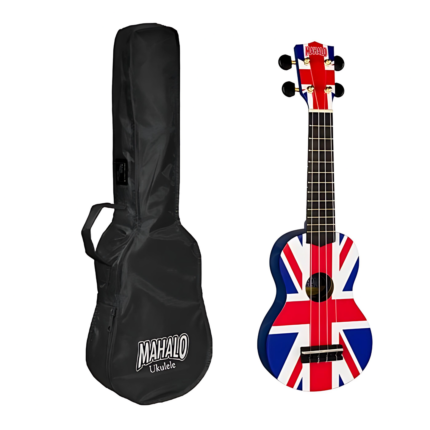 Mahalo UUK Szoprán ukulele készlet, 4 húr, tokkal