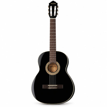 Harley Benton CG200-BK 4/4 klasszikus gitár, hársfa test, nato nyak, jatoba fogólap, fekete magasfényű