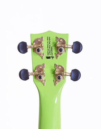 Mahalo MR1GN Rainbow Series szoprán ukulele szett, zöld, tokkal