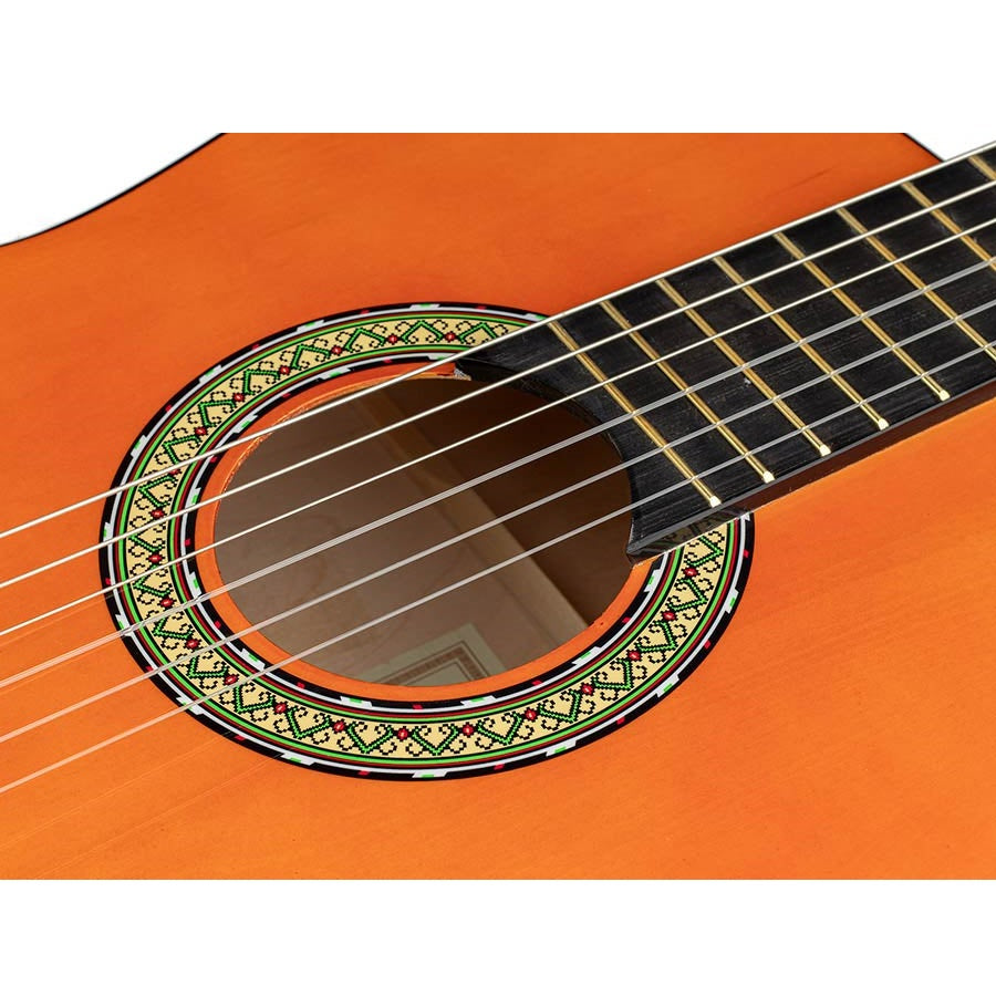 A. Martinez MTC083 Klasszikus tanuló gyerek gitár 3/4, natúr