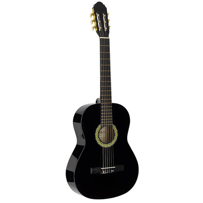 A. Martinez MTC083B Klasszikus tanuló gyerek gitár 3/4, fekete