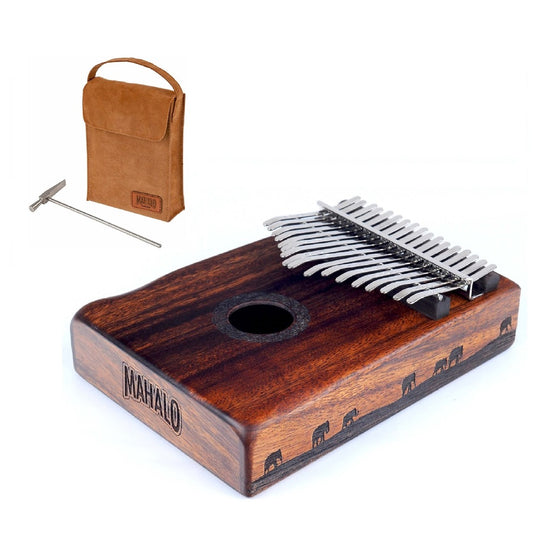 Mahalo MKA17TD Kalimba, tömör fa, 17 hang, „Traditional” kivitel
