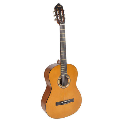 Valencia VC204HL Balkezes Hybrid Klasszikus gitár 4/4, Antik natúr, Hangszer beállítással