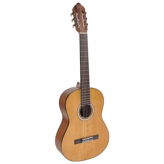 Valencia VC404 4/4 Klasszikus gitár, Sitka fenyő & mahagóni, natúr vintage felület