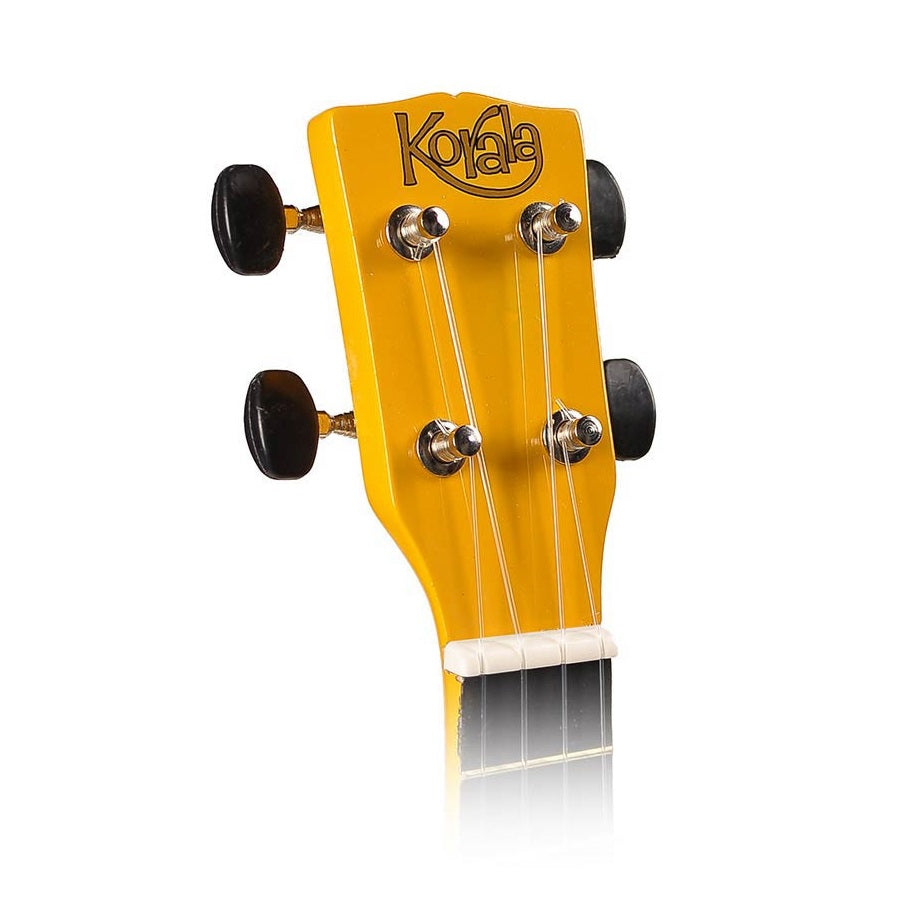 Korala UKS30YE Szoprán ukulele készlet, tokkal