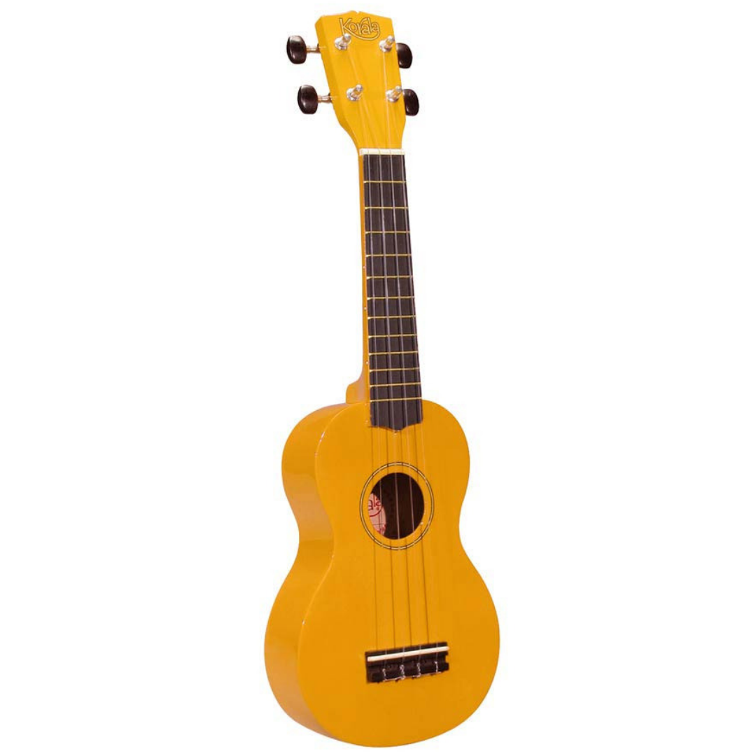 Korala UKS30YE Szoprán ukulele készlet, tokkal