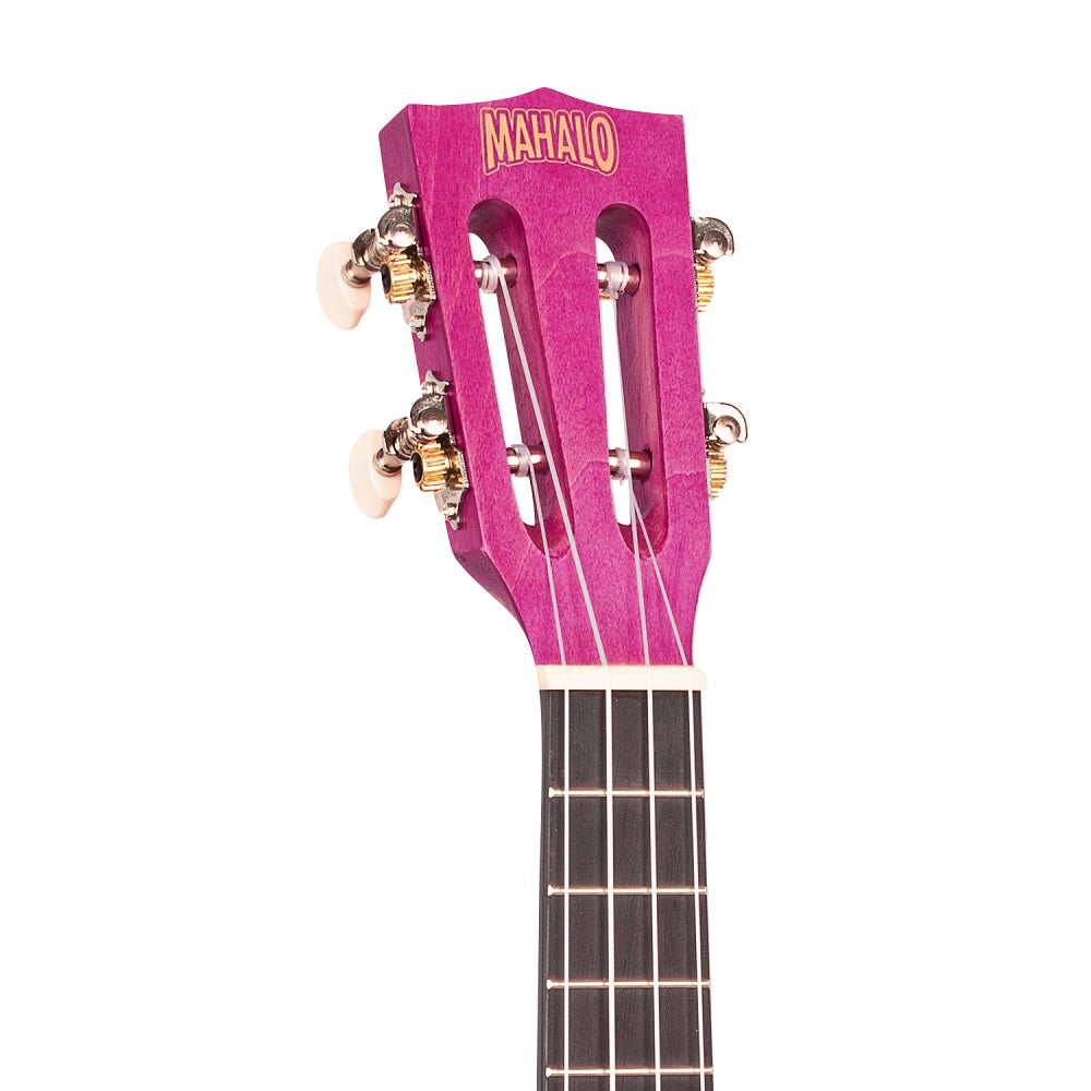 Mahalo ML2BC Koncert ukulele szett, tok, 3 pengető, Lila