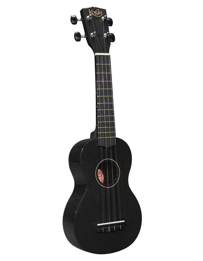 Korala UKS30BK Szoprán ukulele készlet, tokkal