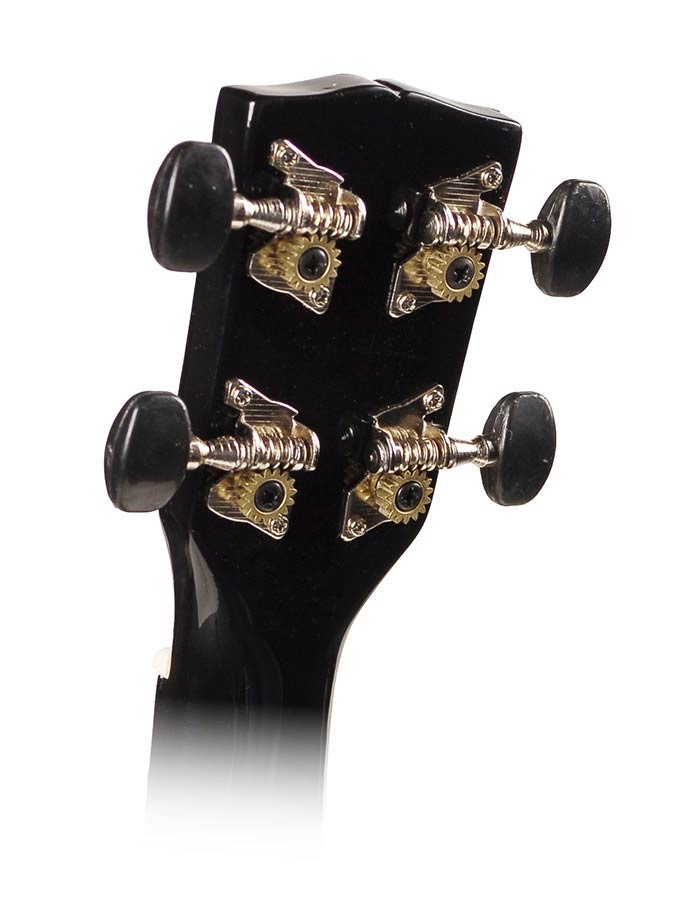 Korala UKS30BK Szoprán ukulele készlet, tokkal