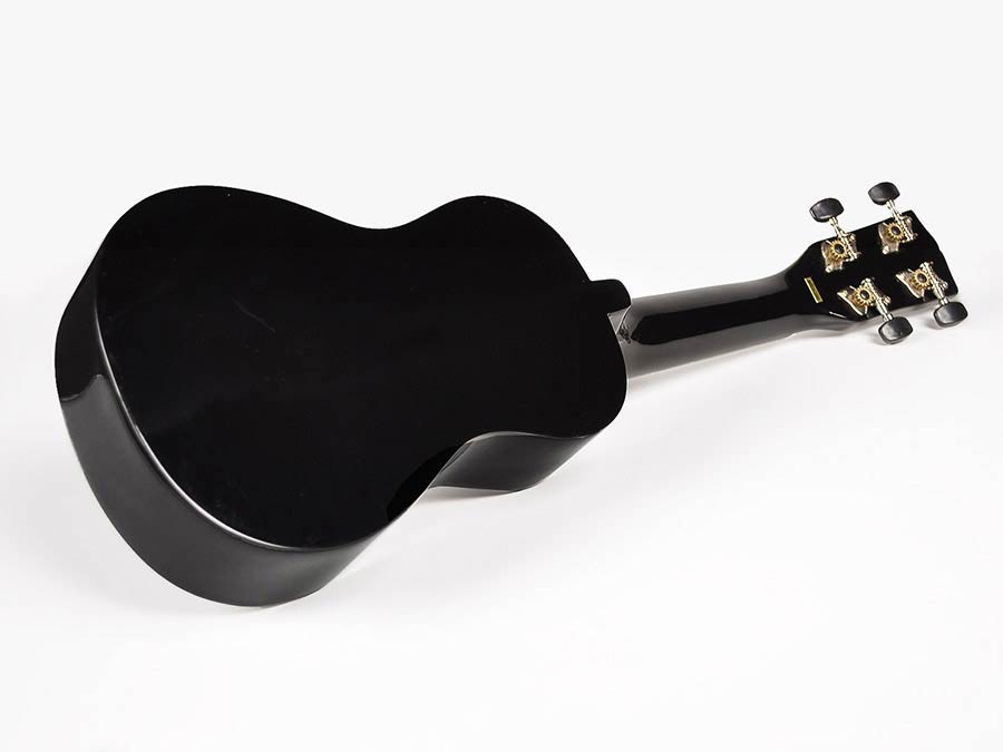 Korala UKS30BK Szoprán ukulele készlet, tokkal