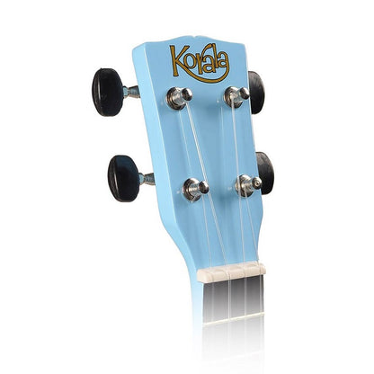 Korala UKS30LBU Szoprán ukulele készlet, tokkal