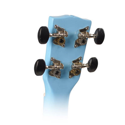 Korala UKS30LBU Szoprán ukulele készlet, tokkal