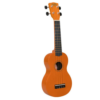 Korala UKS30OR Szoprán ukulele készlet, tokkal