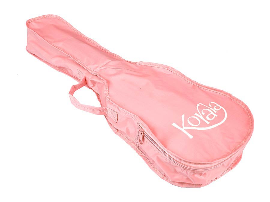 Korala UKS30PK Szoprán ukulele szett, hársfa, rózsaszín, tokkal