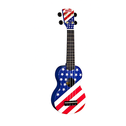 Mahalo UUSA Szoprán ukulele készlet, 4 húr, tokkal